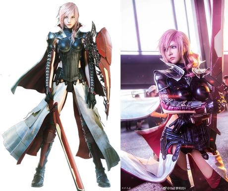 Lightning from Final Fantasy XIII for Louis Vuitton (2016) - 9GAG