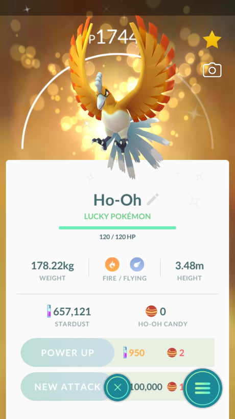 Lucky Shiny Ho-oh looks so majestic! - 9GAG