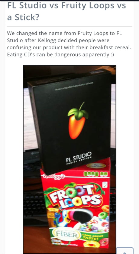 FL Studio vs Fruity Loops vs a Stick? - FL Studio