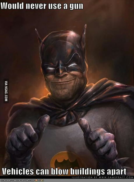 Batman Being A Punk - 9GAG