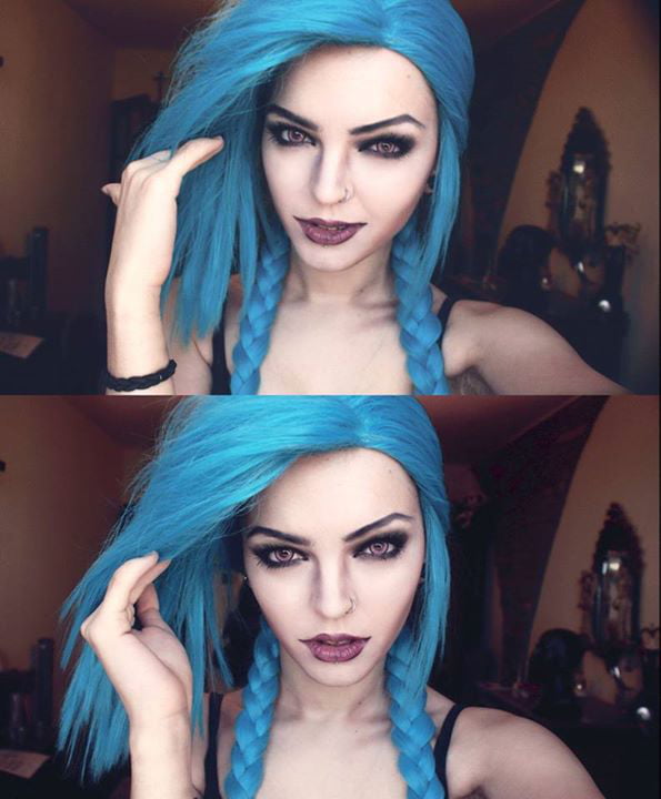 Wig and Jinx makeup test By Andrasta...