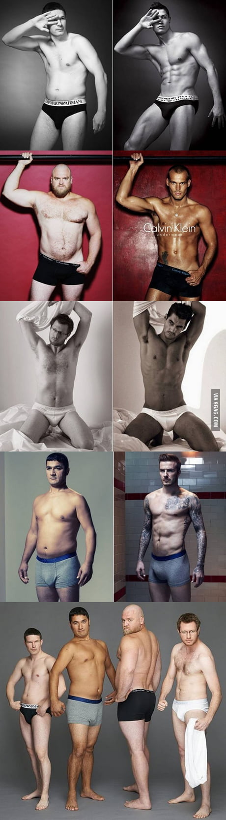 What body type do you find most attractive in men? - 9GAG