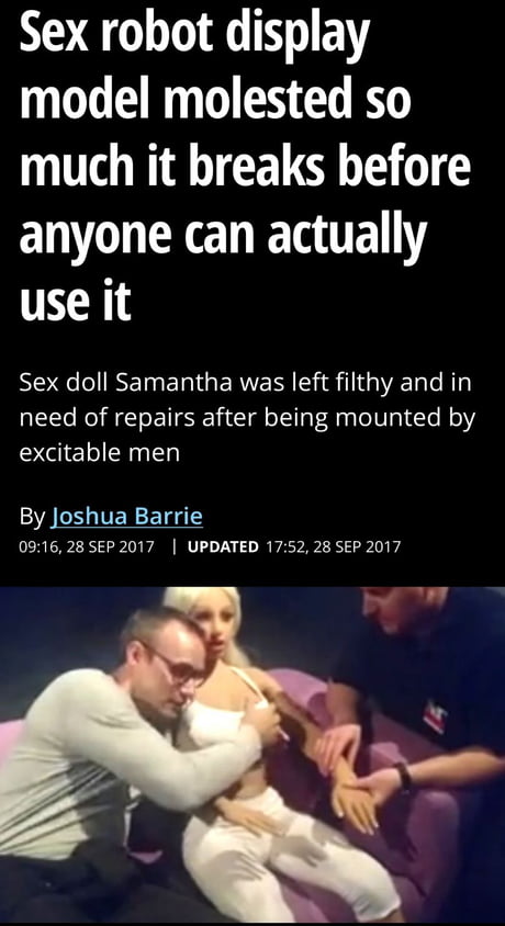 Sex doll molested 9GAG