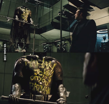 Jason todd's robin suit in Batman v Superman! - 9GAG