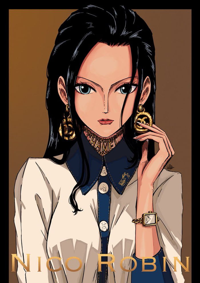 One piece girls : Nico Robin is mature and the sexiest woman