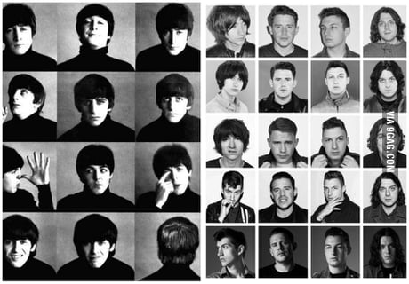 The Beatles/Arctic monkeys - 9GAG