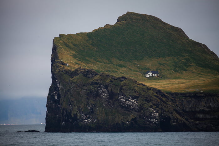 The Loneliest House In World, Island Of Ellirey, Vestmannaeyjar ...