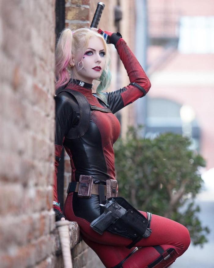 Deadpool/Harley Quinn Mashup by Jessica Chancellor - 9GAG