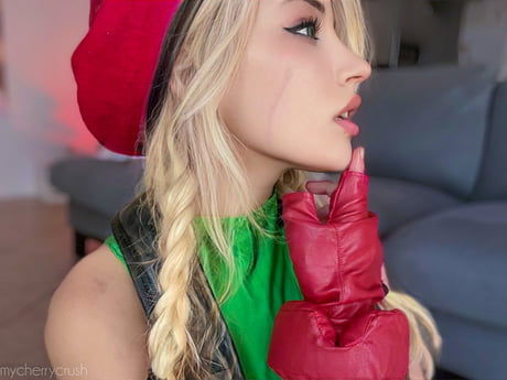 Street Fighter Cammy cosplay anime Wig