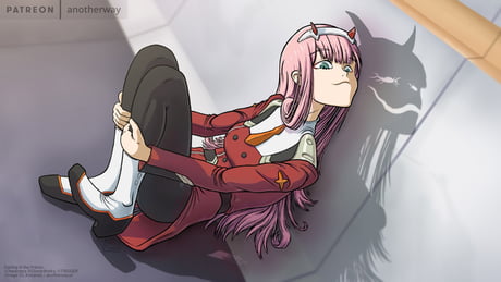 Zero Two From Darling In The Franxx I Found You My Darling 9gag