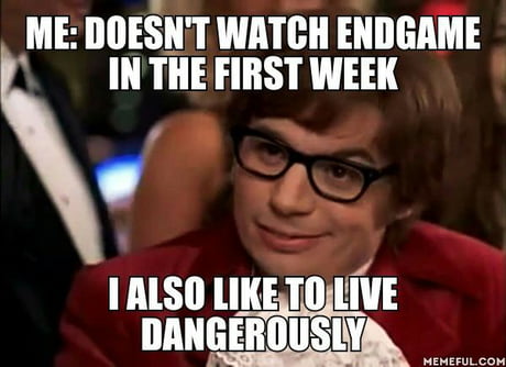 ✓ Assignment due at 12pm. I too like to live dangerously. meme