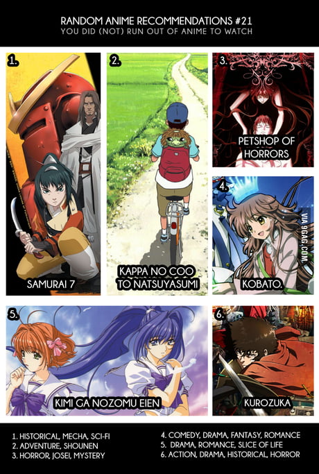 Random anime recommendations #21 - 9GAG