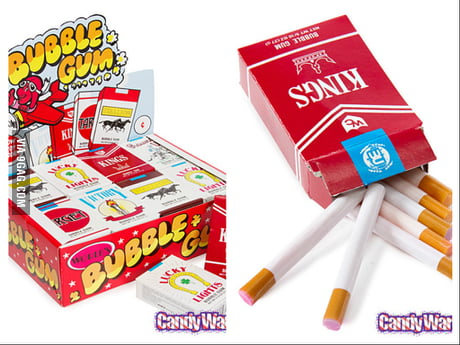 How Many Remember These Bubblegum Cigarettes As A Kid 9gag