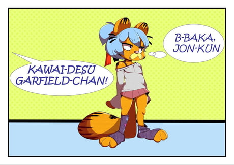Garfield the anime - Drawception