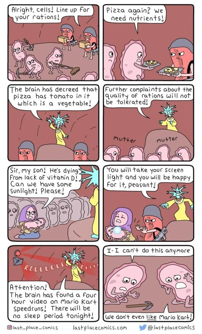 This Is How The Body Dictatorship Works 9GAG this-is-how-the-body-dictatorship-works-9gag