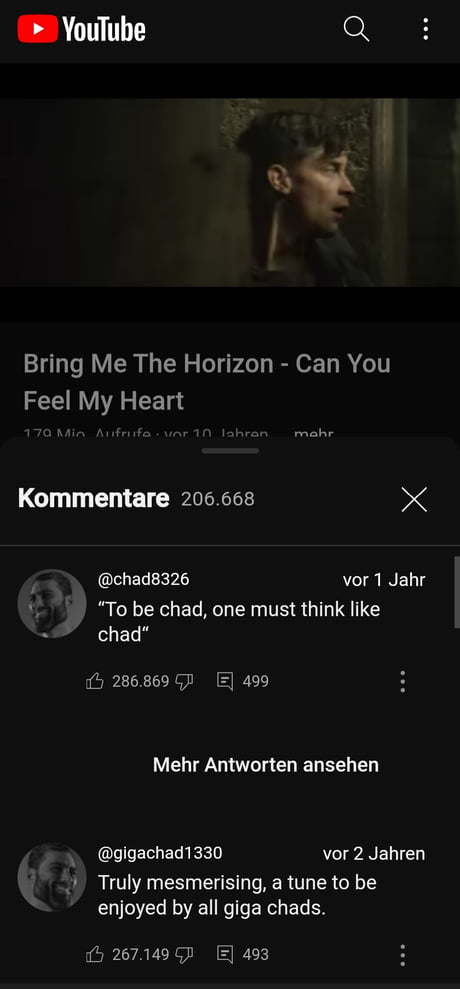 Bring Me The Horizon - Can You Feel My Heart (GIGACHAD Cover by