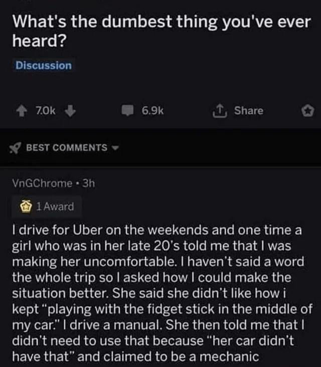 What? A fidget stick?