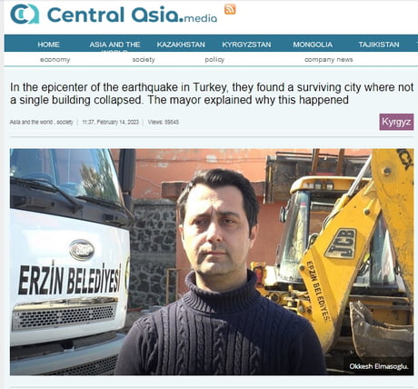 In the epicenter of the earthquake in Turkey, they found a surviving city where not a single building collapsed. That's because the mayor didn't allow illegal construction.