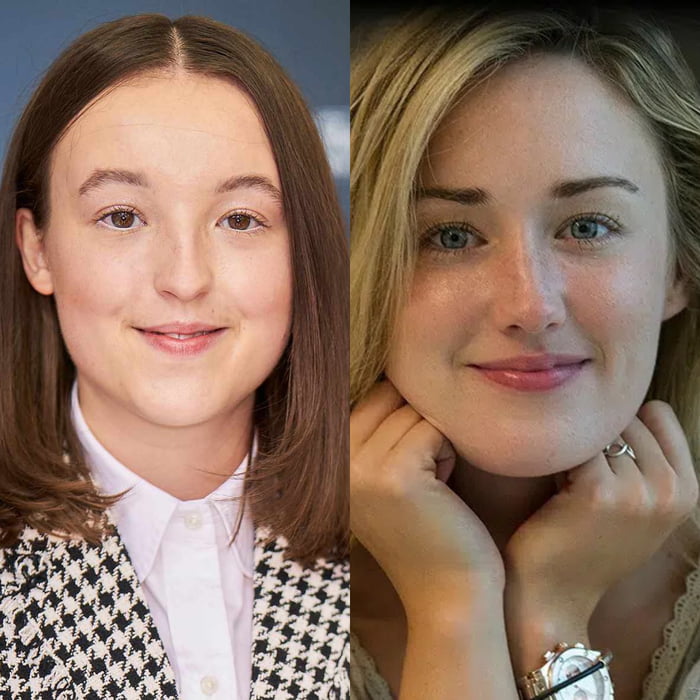 I think hbo made a good try for Ellie (Bella Ramsey) to look like her