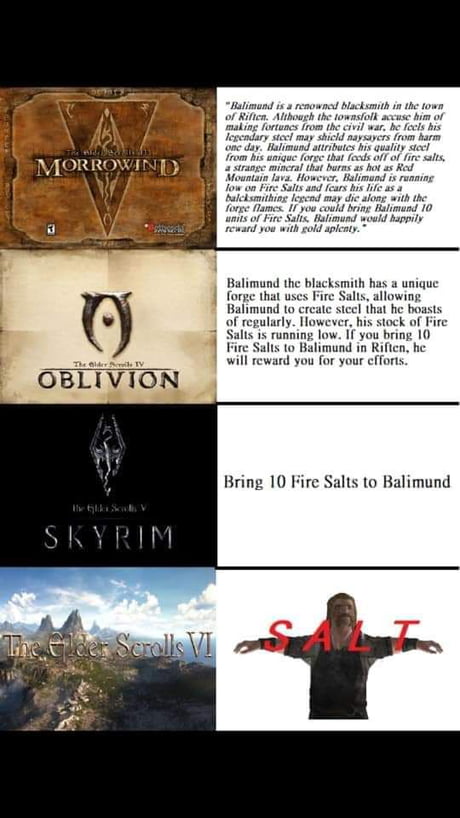 Skyrim, T-pose, Elder scrolls