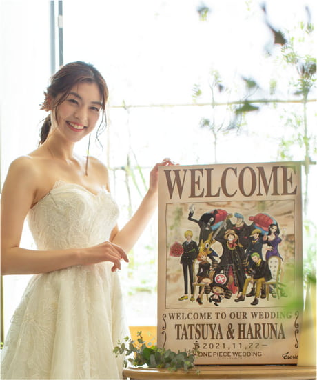 Have a One Piece Anime Themed Wedding in Japan