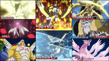 All of Digimon Adventure 2020's DigiDestined Mega Evolutions