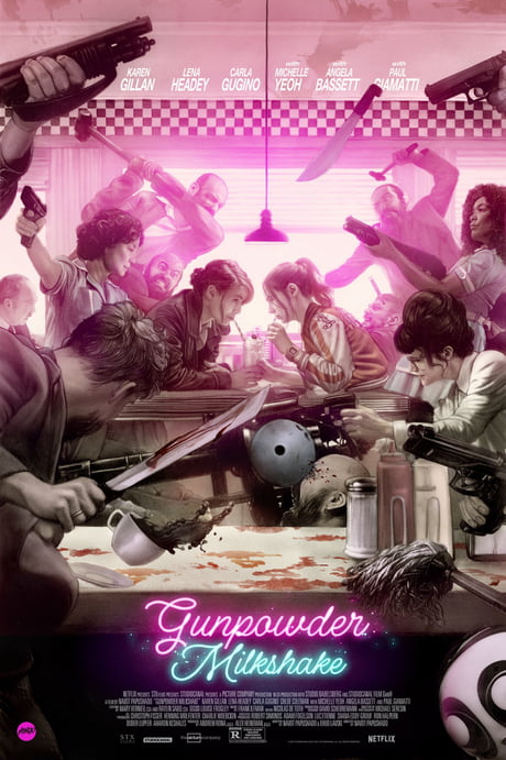 Best 30 Gunpowder Milkshake Fun On 9gag