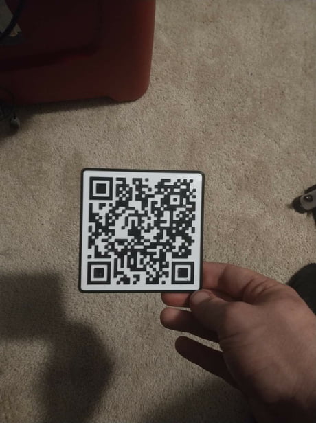 Here is the Rick roll qr code, do as you please. - 9GAG