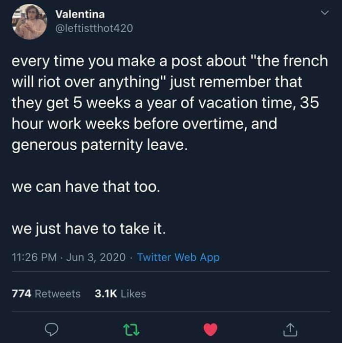 The French live better