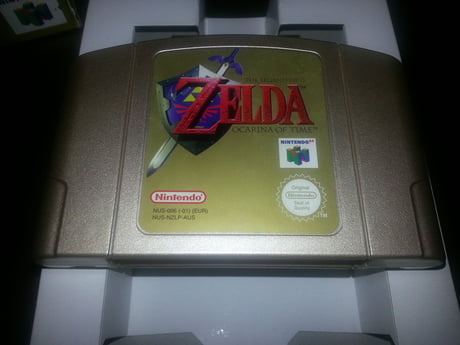 ocarina of time gold cartridge