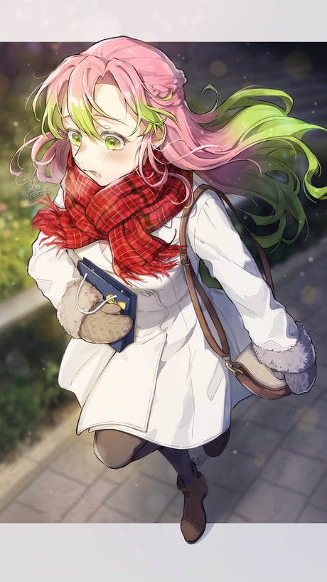 Winter Date Mitsuri Kanroji 9gag