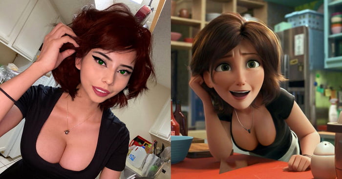 Just aunt cass cosplay - 9GAG