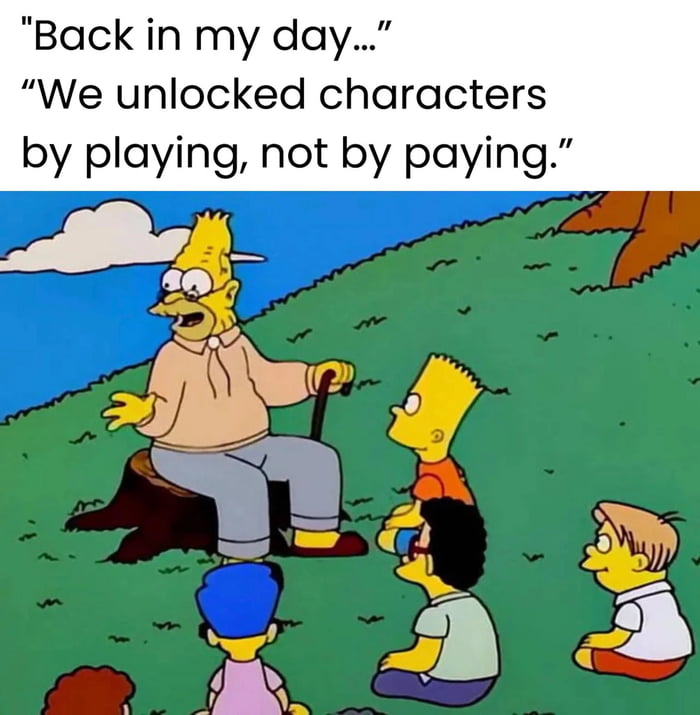 The good old days