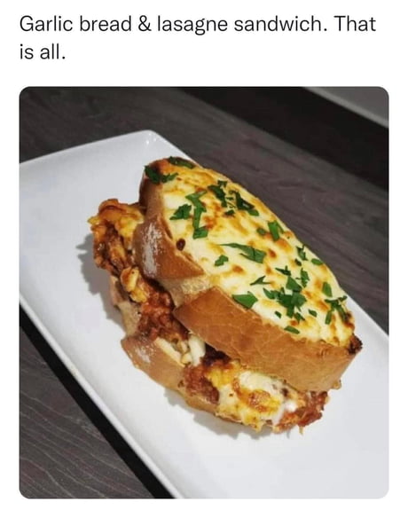A sandwich that proves the existence of God!