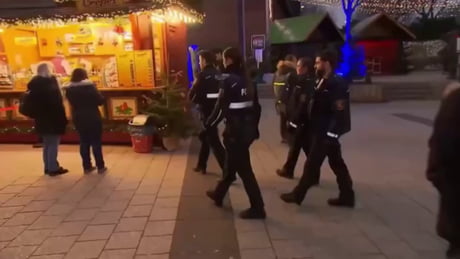 While literal terrorists roamed free, German police were harassing grandmothers shopping for Christmas gifts.