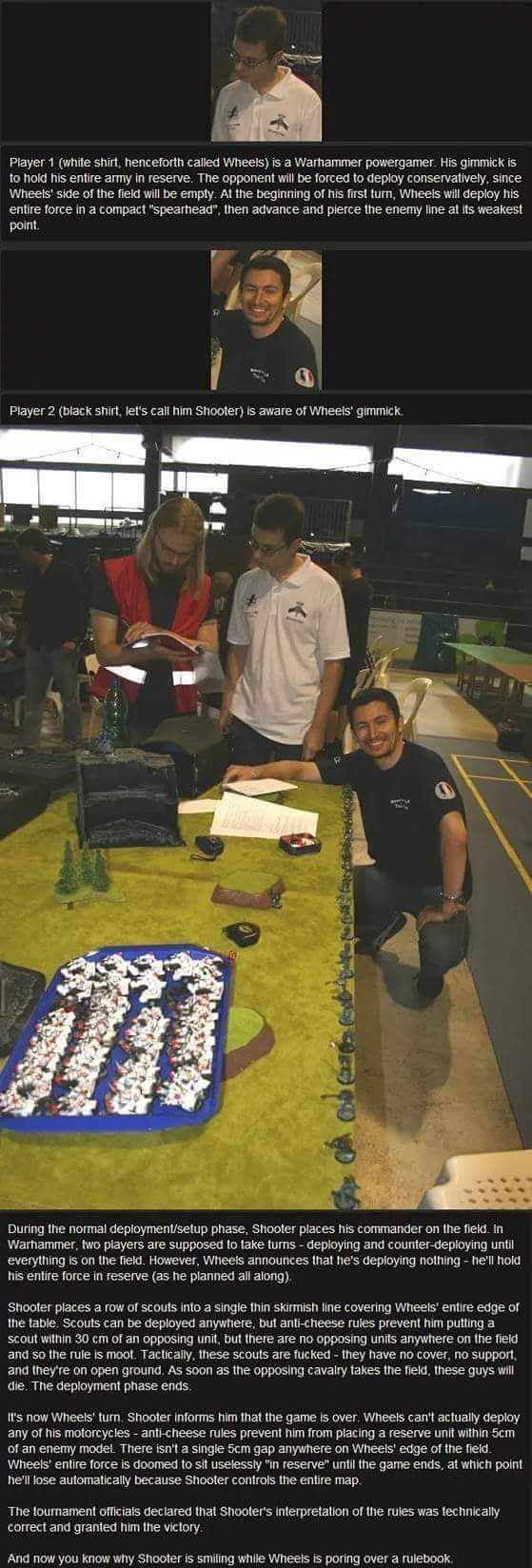 Sometimes when I feel sad, I just look at this absolute chad of wargaming