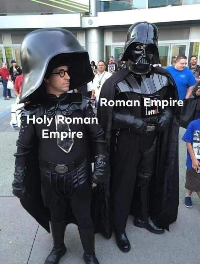 Holy Roman Empire vs Roman Empire in a nutshell