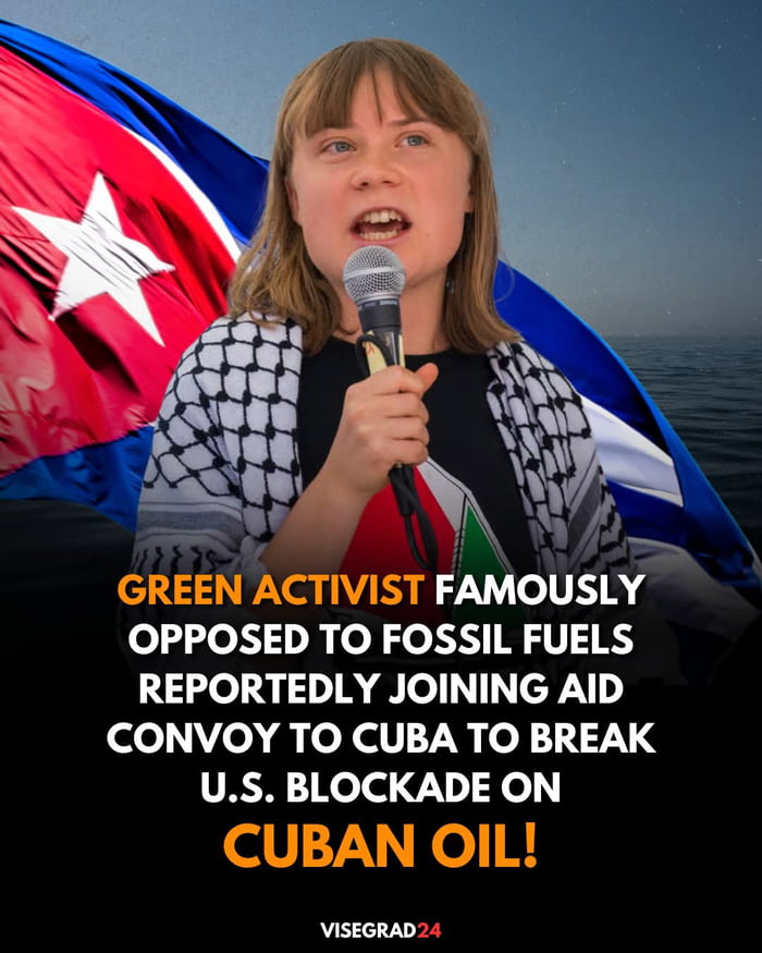 Oil goos now huh greta