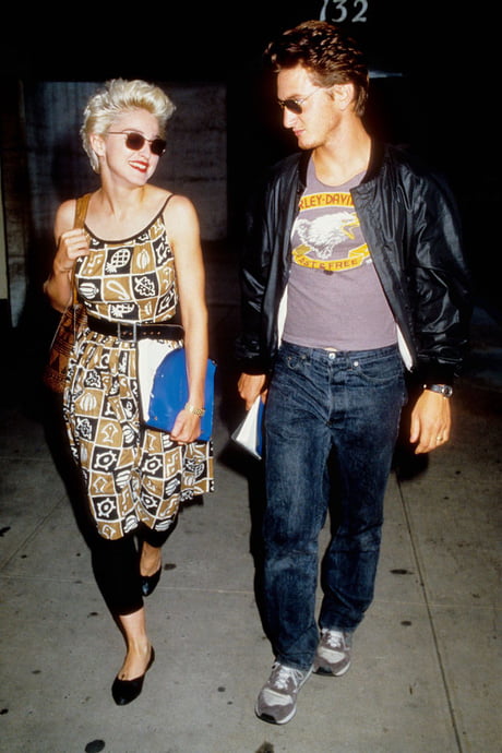 Madonna And Sean Penn 1986 9gag