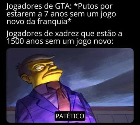 Cadê o xadrez 2 ? - 9GAG