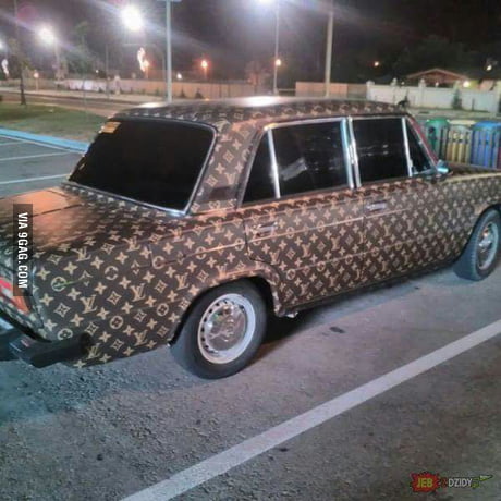 Louis vuitton car - 9GAG