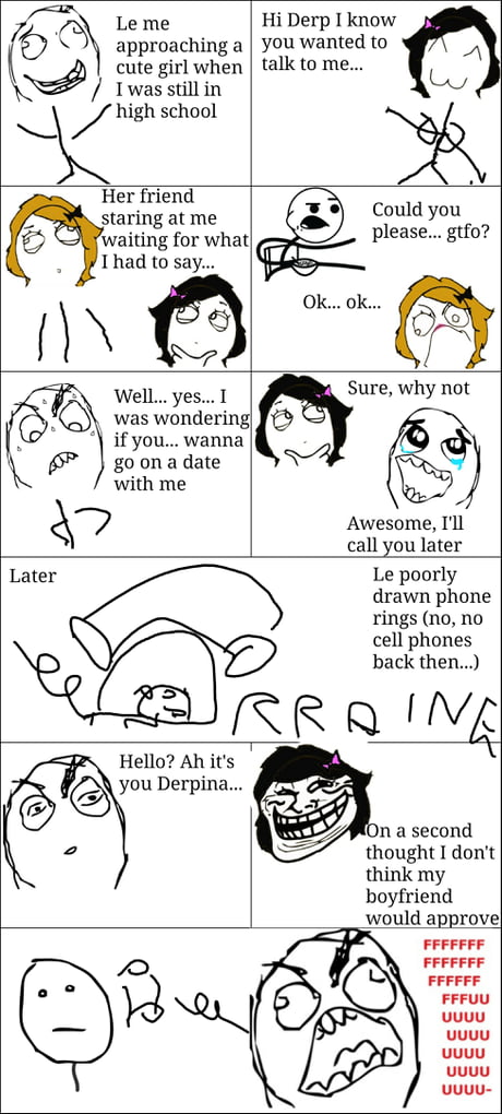 My first attempt at rage comics - 9GAG