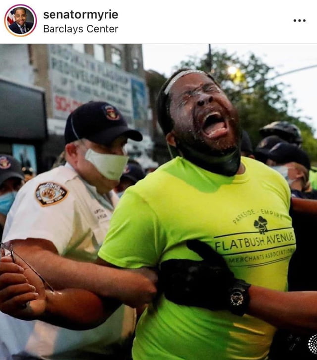 Cops pepper sprayed their own Senator without realizing he's an