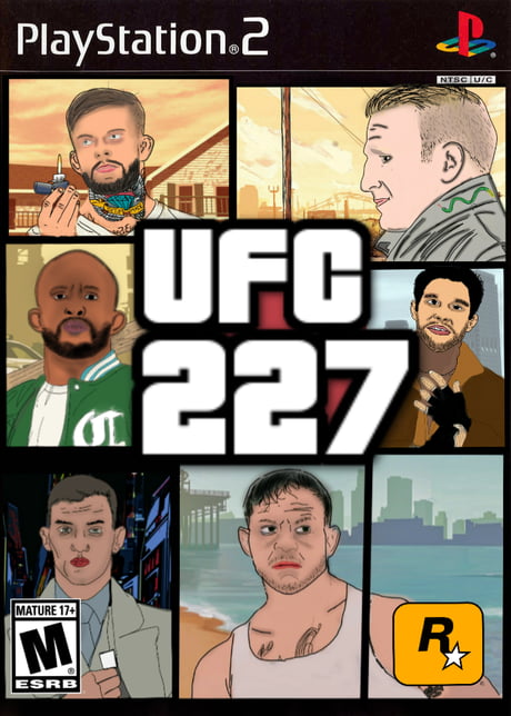 ufc 227 card