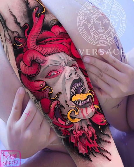 Artist Mixes Anime With Pastel Gore In These Unique Tattoos - 9GAG