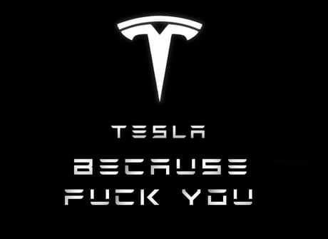 Tesla slogan deals