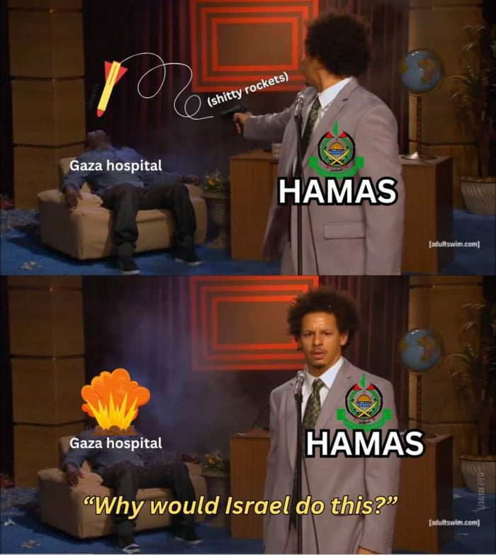 Apparently Gazans Blew Up Their Own Hospital - 9GAG