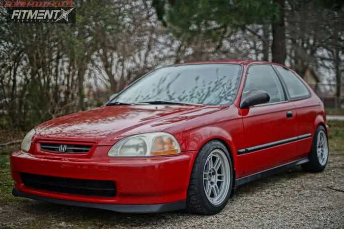 1998 Honda Civic Hatchback With Enkei Rpf1's - 9gag