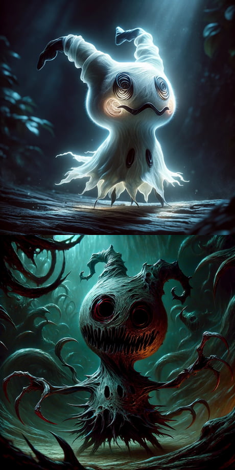 Mimikyu en la vida real  Pokemon, Pokemon realistic, Pokemon art