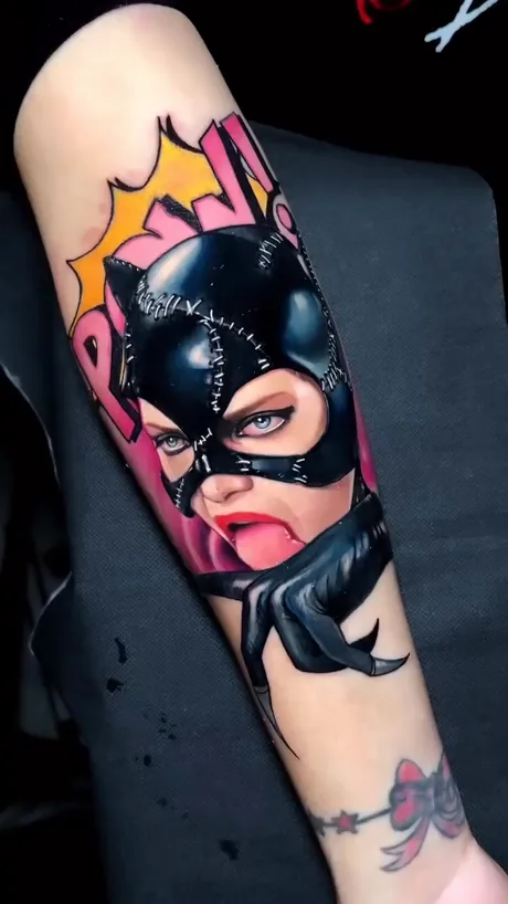 Catwoman tattoo by Oleg Black  Post 24484